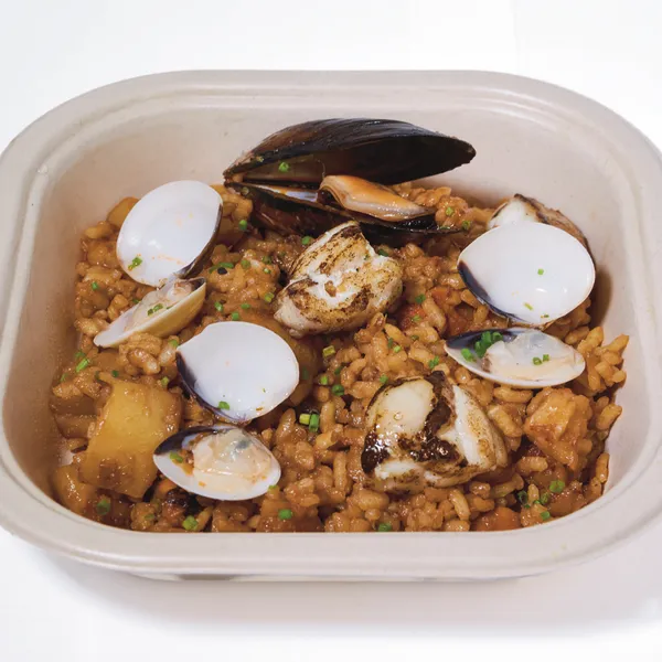 Arroz caldoso de marisco